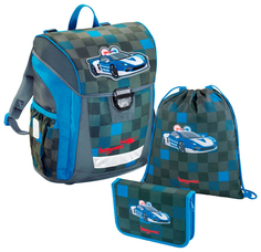 Ранец с наполнением Step by Step BaggyMax Niffty Police 18 л Черный/Синий Hama