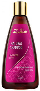 Шампунь для волос Zeitun Natural Lamination Effect 250 мл Зейтун