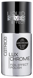 Лак для ногтей Catrice LuxChrome Foil Effect Polish LiQuid Silver 8 мл