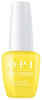 Гель-лак для ногтей OPI Gelcolor I Just Cant Cope Acabana 15 мл