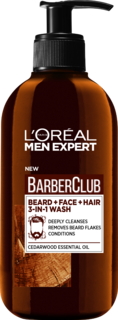 Крем для бороды, волос и лица LOreal Barber Club 3 в 1