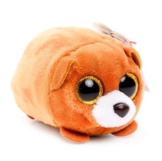 Мягкая игрушка ABtoys Медвежонок коричневый, 10 см