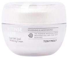 Крем для лица TonyMoly Intense Care Gold 24K Snail Whitening Cream 50 мл