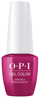 Гель-лак для ногтей OPI Gelcolor Spare Me A French Quarter 15 мл