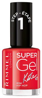 Лак для ногтей Rimmel Super Gel тон 034 Hip Hop 12 мл