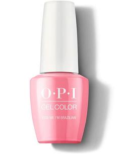 Гель-лак для ногтей OPI GelColor Kiss Me Im Brazilian 15 мл