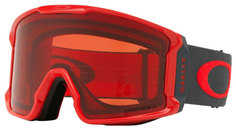 Горнолыжная маска Oakley Line Miner 2018/2019 красная/красная One Size