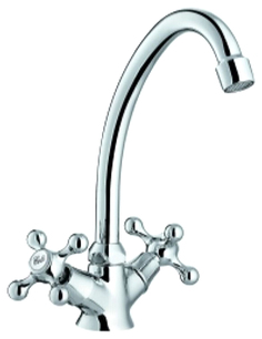 Смеситель для кухонной мойки KONNER ELEMENT CROSS ELC2210 хром