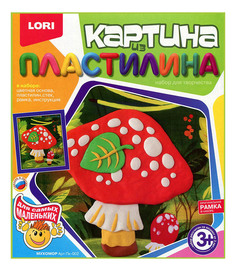 Набор для лепки из пластилина LORI Мухомор