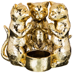 Подсвечник Lefard 599-250 Золотистый