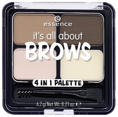 Пудра для бровей Essence Its all about brows 4in1 palette 6,2 г