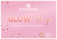 Румяна Essence Glow to go luminous blush paper 10 You make me blush