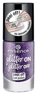 Лак для ногтей Essence Glitter On Glitter Off 04 Spotlight on! 8 мл