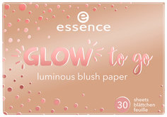 Румяна Essence Glow to go luminous blush paper 20 Kissed by the sun
