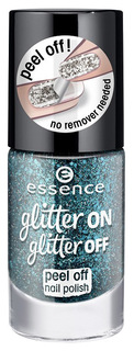 Лак для ногтей Essence Glitter On Glitter Off 06 In The Air 8 мл