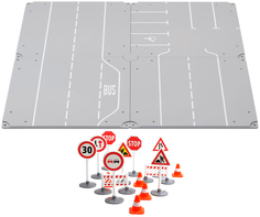 Набор деталей дорожного полотна SIKU 5599 парковка