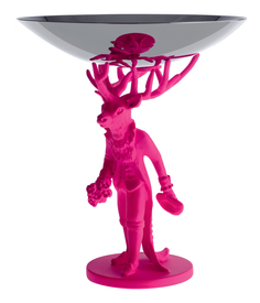 Блюдо ALESSI Furbo розовое