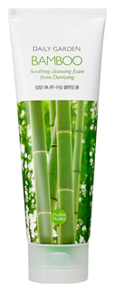 Очищающая пенка Holika Holika Daily Garden Damyang Bamboo Soothing Cleansing Foam