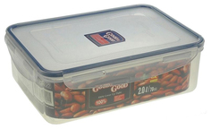 Контейнер для продуктов Good&Good пластиковый с зажимом 2,0 л