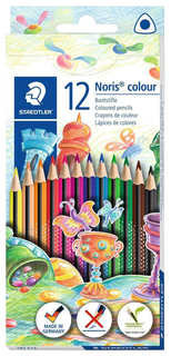 Набор цветных карандашей Staedtler Noris Colour Wopex 12 цветов