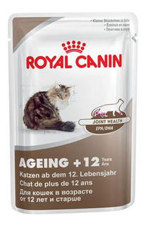 Влажный корм для кошек ROYAL CANIN Ageing+12, домашняя птица, 12шт, 85г