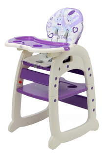 Стульчик для кормления Тополь Polini 460 фиолетовый