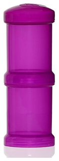 Контейнер Twistshake для сухой смеси 100 мл фиолетовый 2 штуки