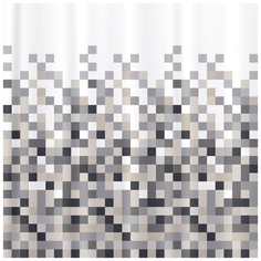 Штора для ванной Tatkraft Mosaic 180x180 см