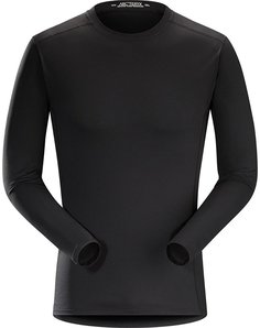 Лонгслив Arcteryx Phase SL Crew LS 2019 мужской черный, S Arcteryx