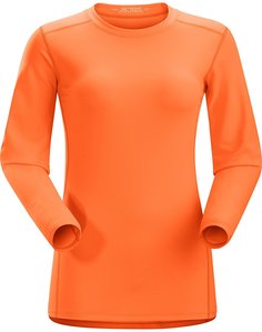Лонгслив Arcteryx Phase AR Crew LS 2016 женский оранжевый, L Arcteryx