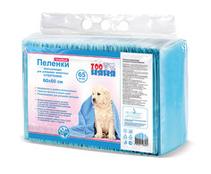 Пеленки ZOO няня гелевые тонкие 60х60 №65 Dog Lunch