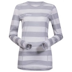 Лонгслив Bergans Soleie Lady Shirt 2018 женский серый, XS