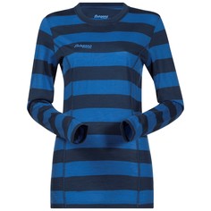Лонгслив Bergans Soleie Lady Shirt 2018 женский темно-синий, L