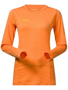 Лонгслив Bergans Soleie Lady Shirt 2018 женский оранжевый, L