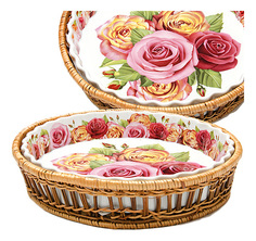 24808 Форма для запекания 2,1л 32х7см УЗОР МВ Mayer&Boch