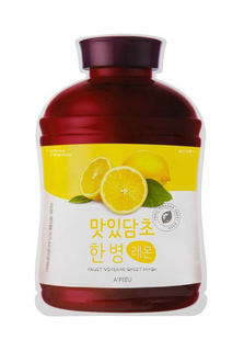 Маска для лица APieu Fruit Vinegar Sheet Mask Lemon 20 г