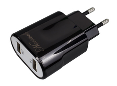 Сетевое зарядное устройство Navitoch JL-U390 2 USB 1A Black