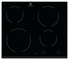 Встраиваемая варочная панель электрическая Electrolux EHF96240FK Black