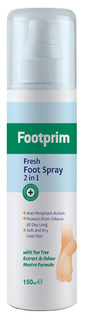 Дезодорант для ног Footprim Fresh Foot 2 в 1 150 мл