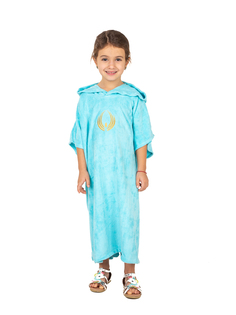 Полотенце-пончо Sunpa SunPoncho с капюшоном Angel_Logo р.2 110-130 см