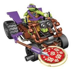 Конструктор пластиковый Mega Bloks Teenage Mutant Ninja Turtles. Donnie Pizza Buggy