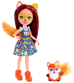 Кукла Enchantimals Mattel Enchantimals с питомцем Лисичка Фелисити