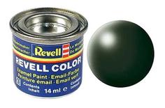 Эмалевая краска темно-зеленая рал 6020 шелково-матовая Revell