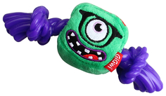 Игрушка для собак GiGwi 75434 MONSTER ROPE с резиновой веревкой,большой