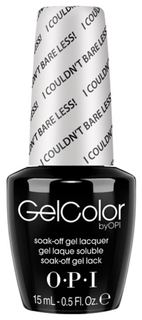 Лак для ногтей OPI Gelcolor I Couldn`t Bare Less 15 мл