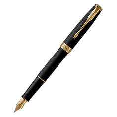 Ручка перьевая Parker Sonnet Core - Matte Black GT, F, BL