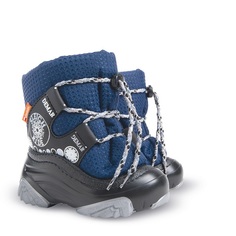 Сапоги Demar snow ride 2 b синий натуральная овчина шнурки р 26-27