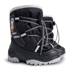 Сапоги Demar happy eskimo черный серый натуральная овчина р 24-25