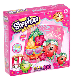 Пазл Origami Shopkins Тропический остров 100 элементов