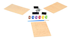 Движущийся Деревянный 3D Пазл Bondibon Чудо-Мельница